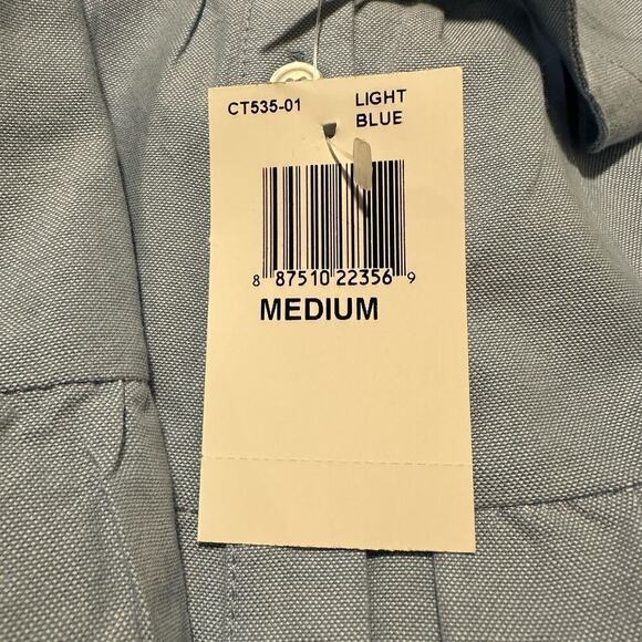 NWT Aqua Girls Blue Short Sleeve Tiered Top Medium - Picture 7 of 8